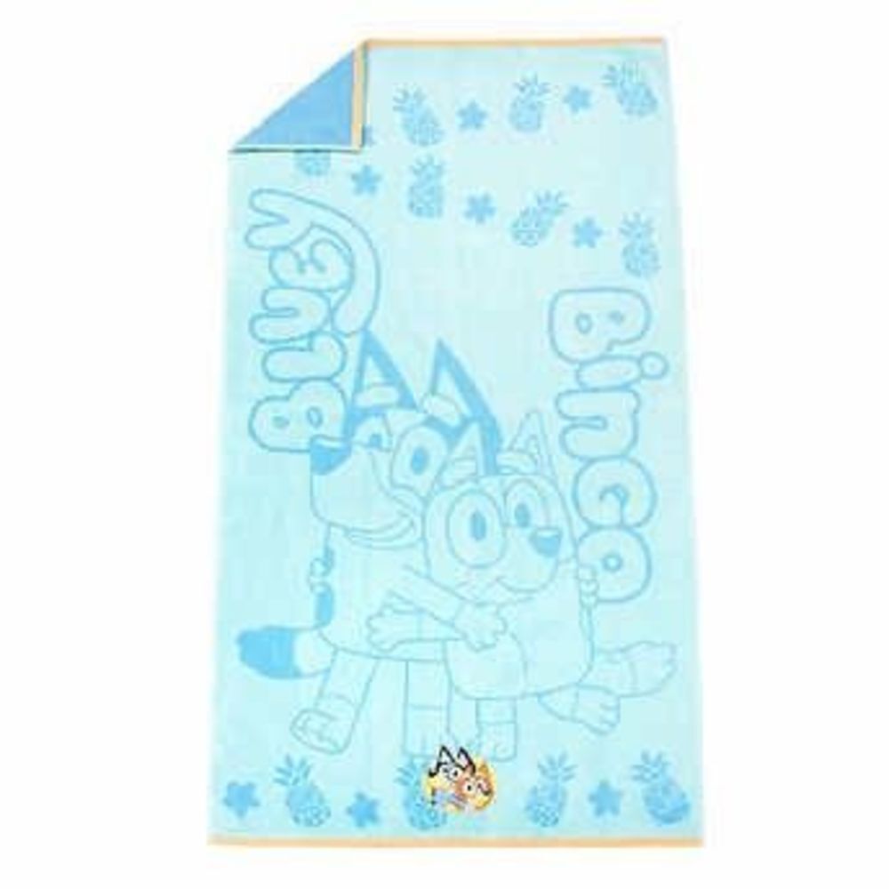Licensed Bluey Beach Towel 63” x 34”